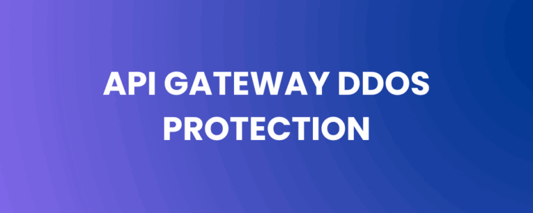 API Gateway DDoS Protection