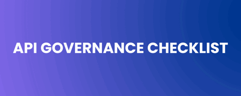 API Governance Checklist