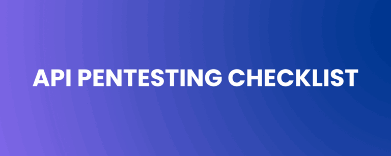 API Pentesting Checklist