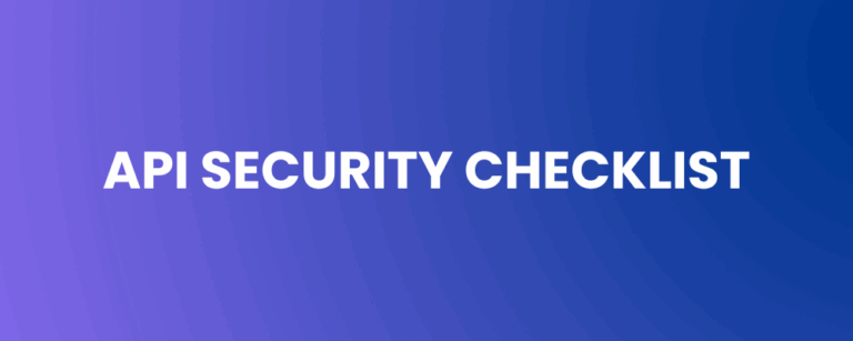 API Security Checklist