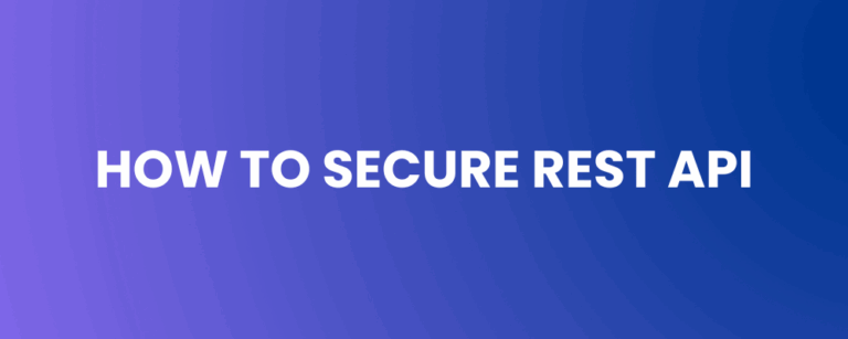 How to Secure REST API
